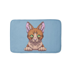 Alfombrilla De Baño Gato de corte