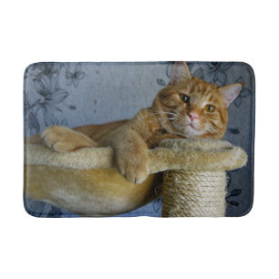 Alfombrilla De Baño Gato de relajación