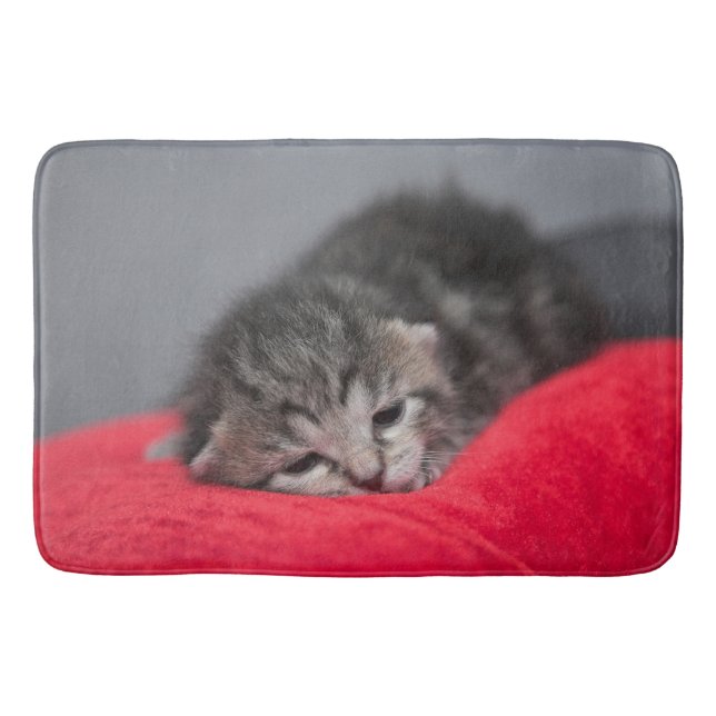 Alfombrilla De Baño Gato dulce (Anverso)