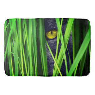 Alfombrilla De Baño Gato negro