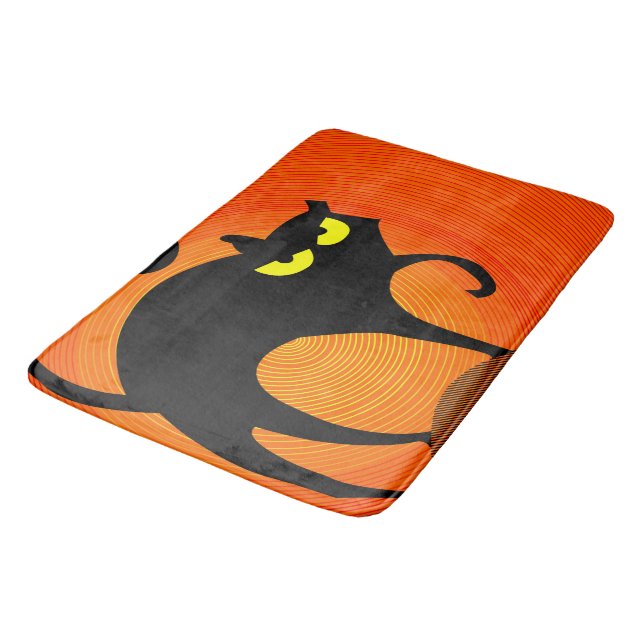 Alfombrilla De Baño Gato negro (Angular)