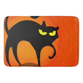 Alfombrilla De Baño Gato negro