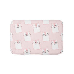 Alfombrilla De Baño Gato sonriente