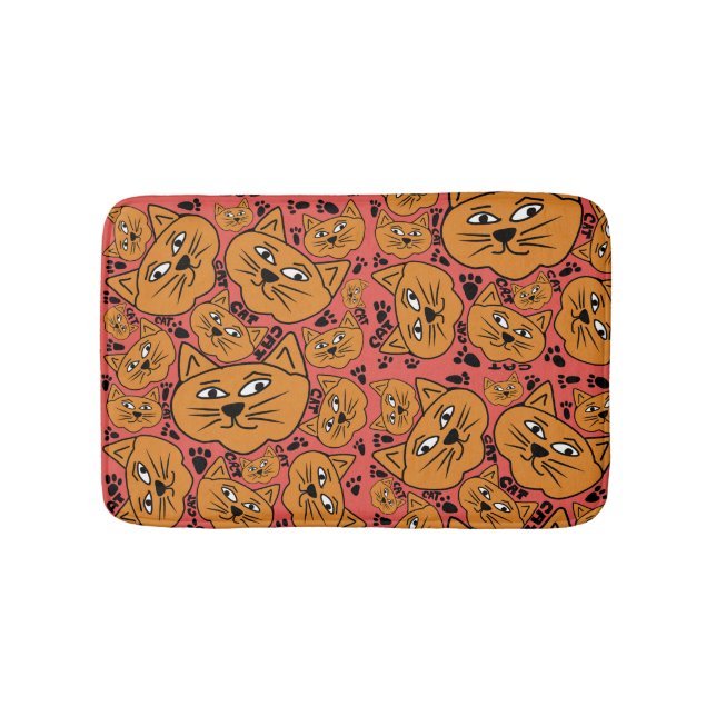 Alfombrilla De Baño gatos (Anverso)