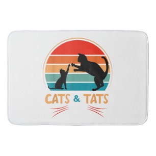 Alfombrilla De Baño Gatos & Tats - Gato 