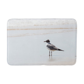Alfombrilla De Baño Gaviota en la barca de la playa