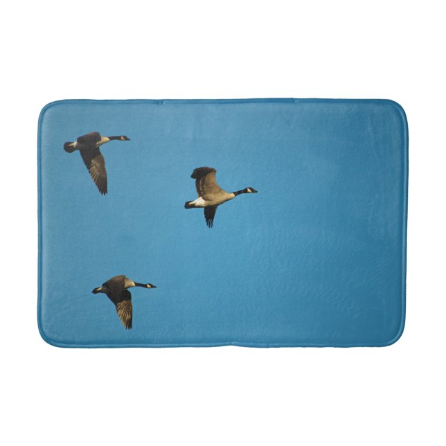 Alfombrilla De Baño Géanos canadienses en vuelo (Anverso)