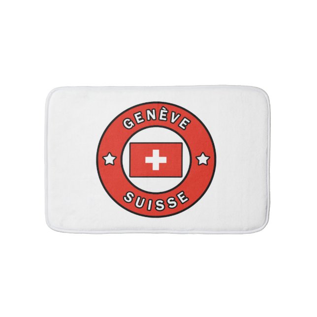 Alfombrilla De Baño Genève Suisse (Anverso)