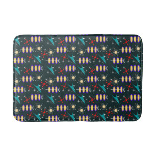 Alfombrilla De Baño Geométrico retro
