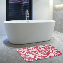 Geométrico rosa moderno de gérnova magenta