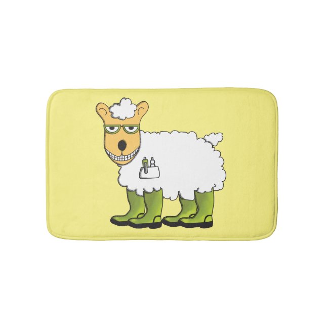 Alfombrilla De Baño George la oveja (Anverso)