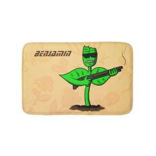 Alfombrilla De Baño Germinator cyborg personalizado divertido