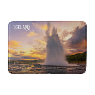 Alfombrilla De Baño Geyser de Islandia
