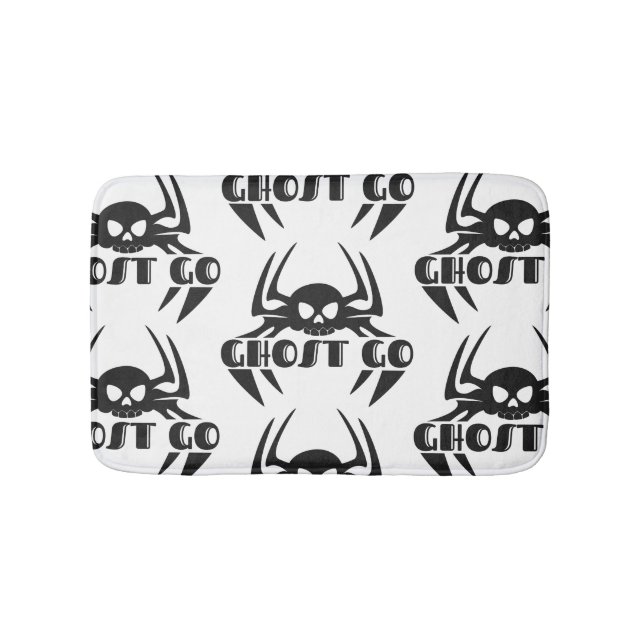 Alfombrilla De Baño Ghost Go Spooky Season (Anverso)