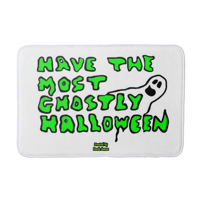Alfombrilla De Baño Ghostal Halloween Medium Bath Mat (Anverso)