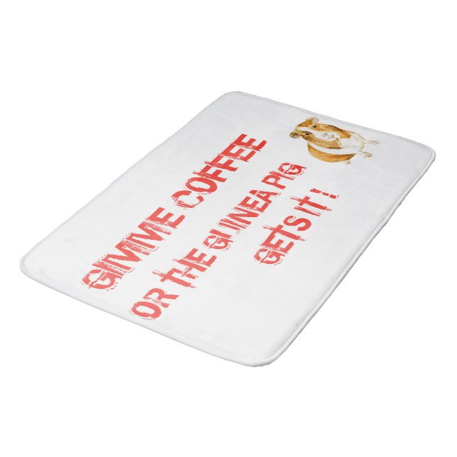 Alfombrilla De Baño ¡Gimme Coffee! (Angular)