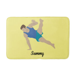 Alfombrilla De Baño Gimnasta masculino