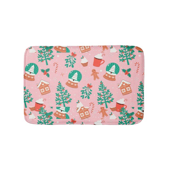 Alfombrilla De Baño Gingerbread Christmas  (Anverso)