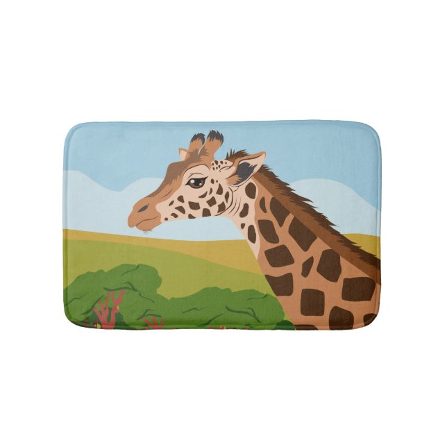 Alfombrilla De Baño Giraffe (Anverso)