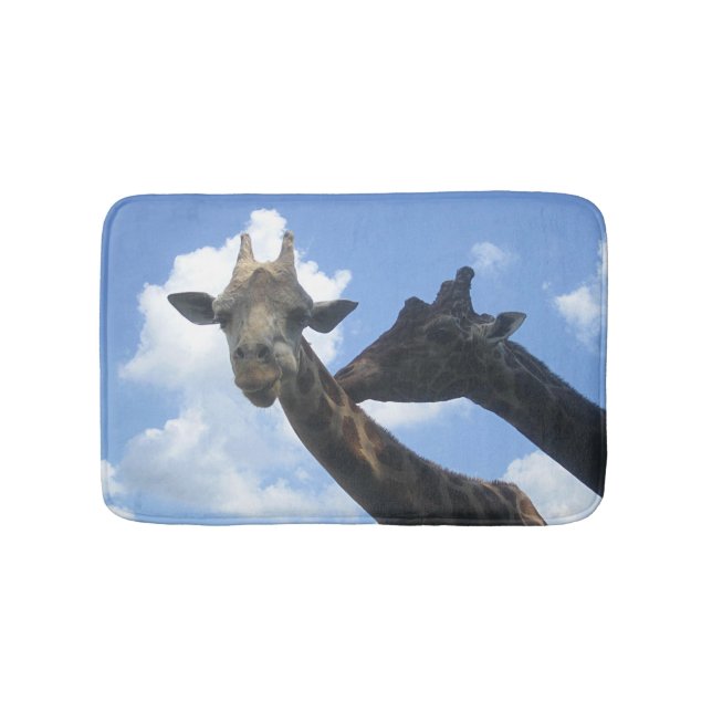 Alfombrilla De Baño Giraffe Friends (Anverso)