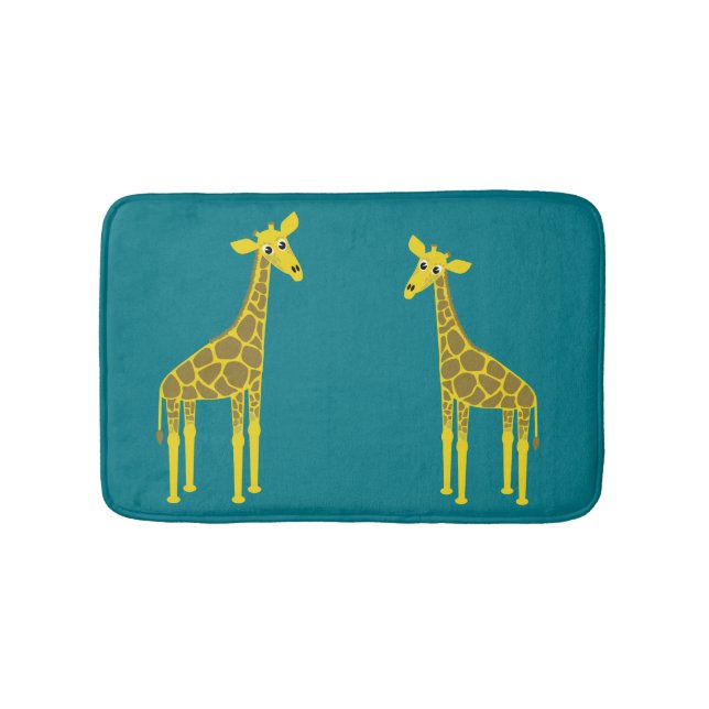 Alfombrilla De Baño Giraffe pair (Anverso)