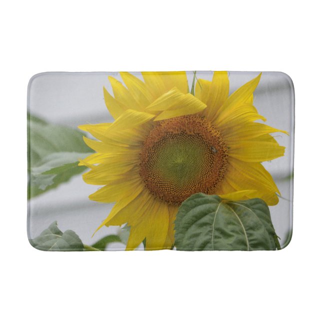 Alfombrilla De Baño Girasol dorado (Anverso)