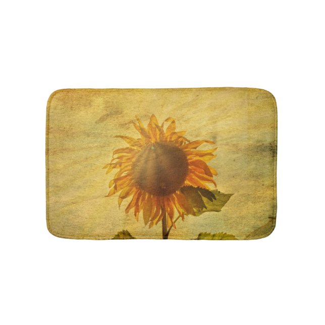Alfombrilla De Baño Girasol grande (Anverso)