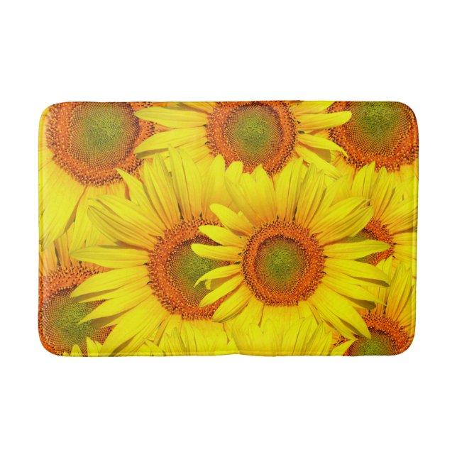Alfombrilla De Baño Girasoles (Anverso)