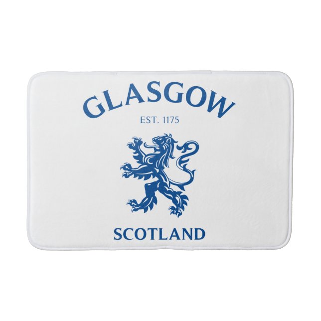 ALFOMBRILLA DE BAÑO GLASGOW, ESCOCIA (Anverso)