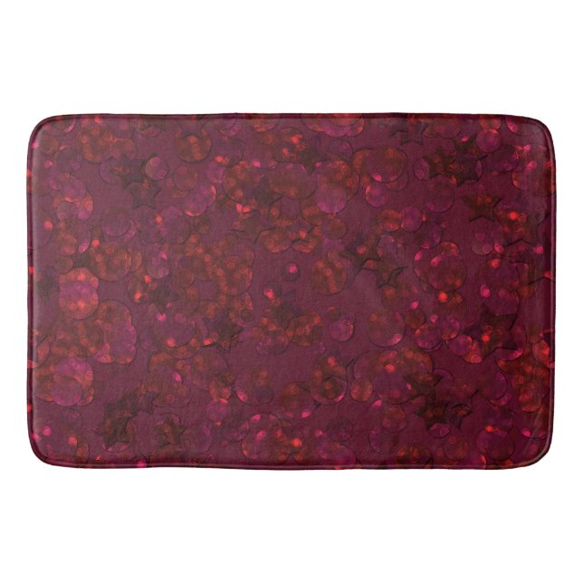 Alfombrilla De Baño Glitter bokeh sparkle print (Anverso)