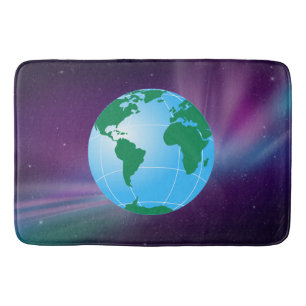 ALFOMBRILLA DE BAÑO GLOBO DE LA TIERRA