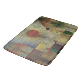 Alfombrilla De Baño Globo rojo de Paul Klee