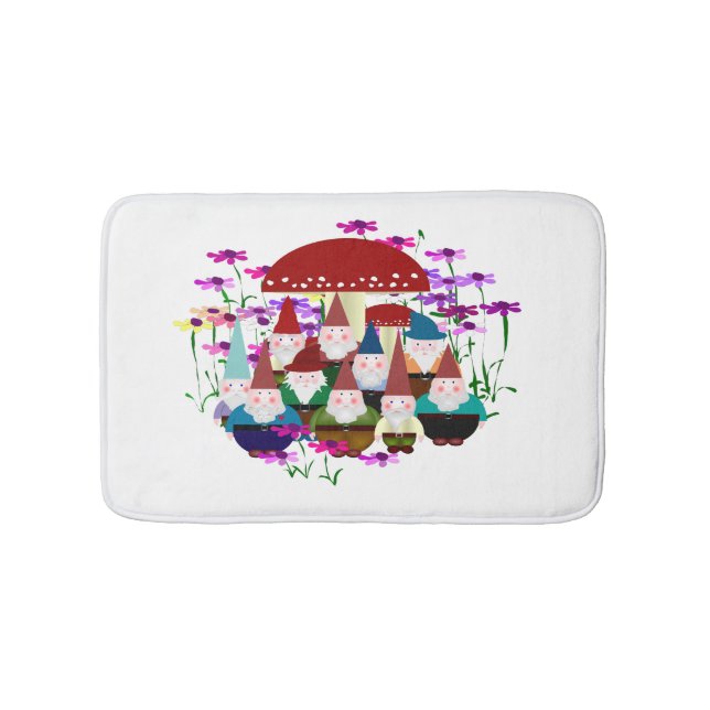 Alfombrilla De Baño Gnomes Bathmat (Anverso)