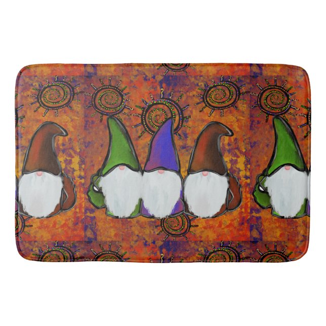 ALFOMBRILLA DE BAÑO GNOMOS           (Anverso)