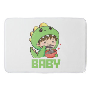 Alfombrilla De Baño godzilla de bebé