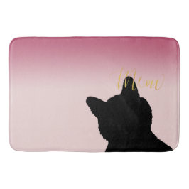 Alfombrilla De Baño Gold Meow Kitty