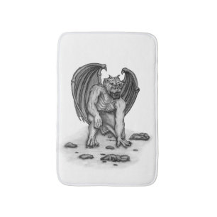 Alfombrilla De Baño Golem Gargoyle