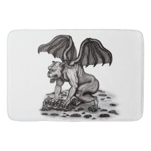 Alfombrilla De Baño Golem Gargoyle