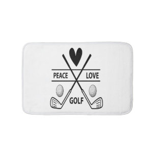 ALFOMBRILLA DE BAÑO GOLF DE AMOR DE LA PAZ