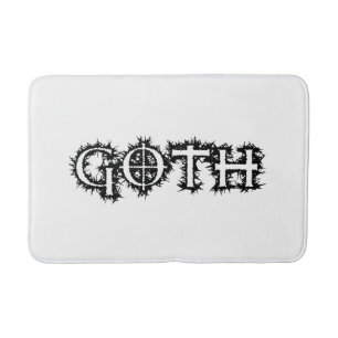 Alfombrilla De Baño Gótico