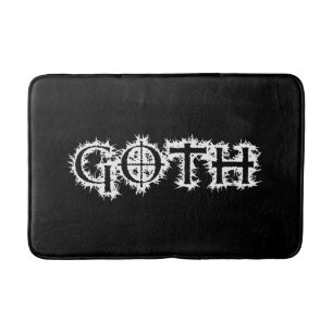 Alfombrilla De Baño Gótico