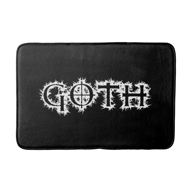 Alfombrilla De Baño Gótico (Anverso)