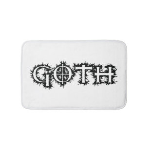 Alfombrilla De Baño Gótico