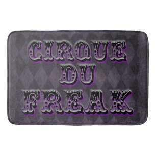 Alfombrilla De Baño Gótico Argyle Cirque Du Freak