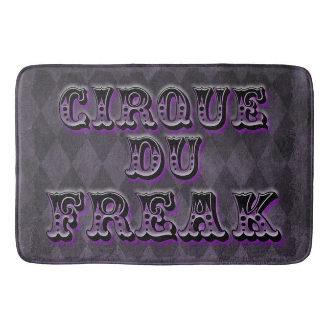 Alfombrilla De Baño Gótico Argyle Cirque Du Freak (Anverso)