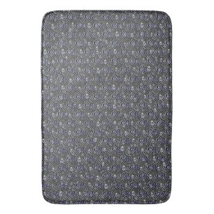 Alfombrilla De Baño Gotitas de lluvia en metal