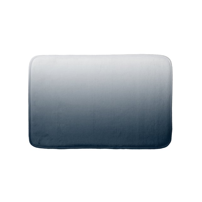 Alfombrilla De Baño gradiente azul (Anverso)