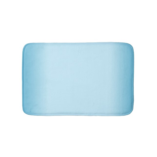 Alfombrilla De Baño Gradiente azul claro (Anverso)