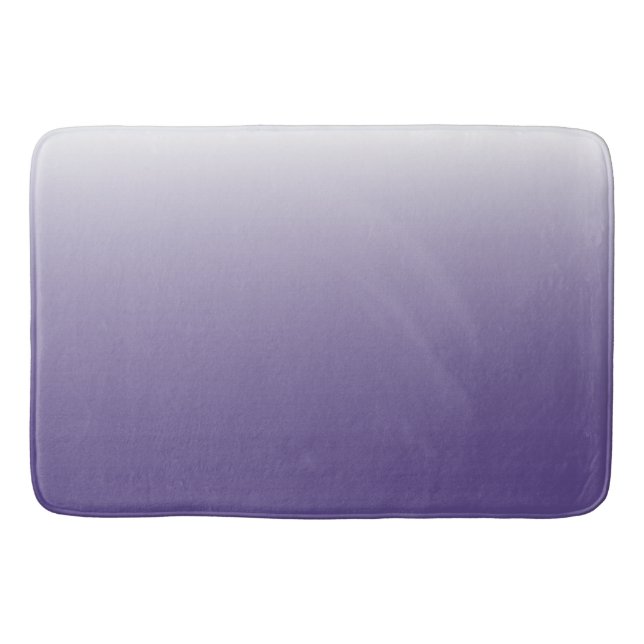 Alfombrilla De Baño Gradiente de dos tonos oscuro Ultra violeta (Anverso)