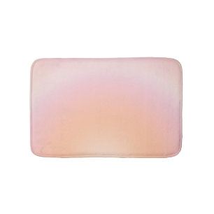 Alfombrilla De Baño Gradiente de Fuzz de Peach